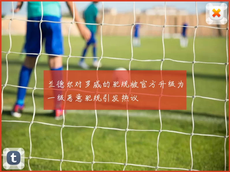 兰德尔对罗威的犯规被官方升级为一级恶意犯规引发热议