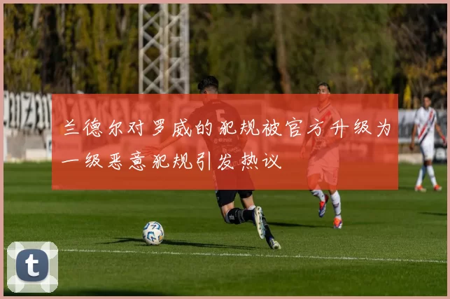 兰德尔对罗威的犯规被官方升级为一级恶意犯规引发热议