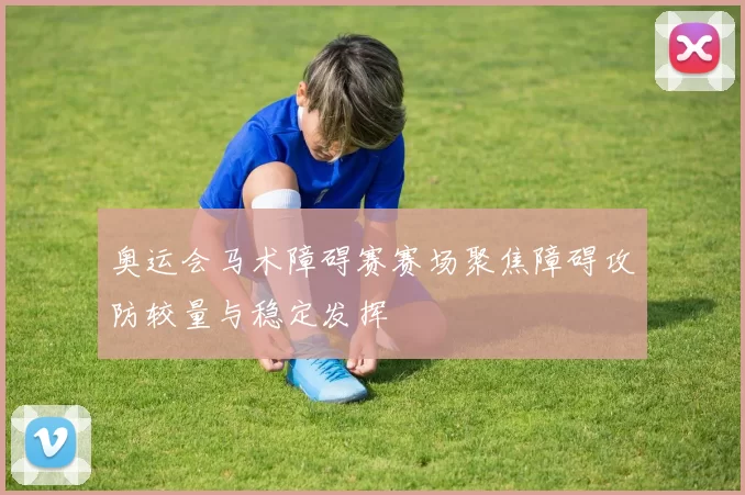 奥运会马术障碍赛赛场聚焦障碍攻防较量与稳定发挥
