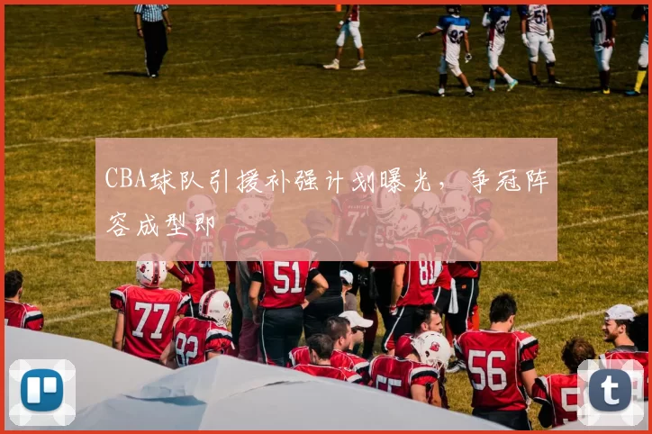 CBA球队引援补强计划曝光，争冠阵容成型即